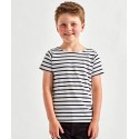Asquith & Fox Kids Marinière coastal short sleeve tee