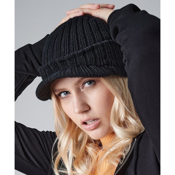 Beechfield Peaked beanie