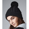 Beechfield Cable knit snowstar® beanie