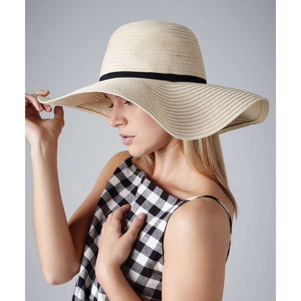 Beechfield Marbella wide-brimmed sun hat