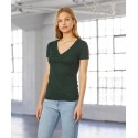 Bella Canvas Triblend deep v-neck t-shirt