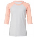 Colour: White/Heather Peach