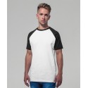 Build Your Brand Raglan contrast tee