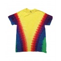 Colortone Kids rainbow vee T