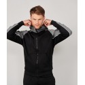 Finden & Hales Panelled sports hoodie