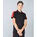 Finden & Hales Kids contrast panel polo