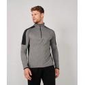 Finden & Hales ¼ zip mid-layer with contrast panelling