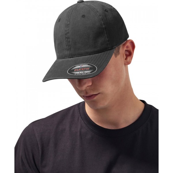 Flexfit by Yupoong Flexfit garment washed cotton dad hat (6997)