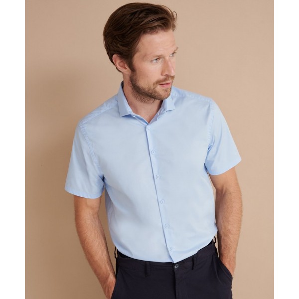 Henbury Short sleeve stretch shirt