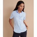 Henbury Women's short sleeve stretch shirt