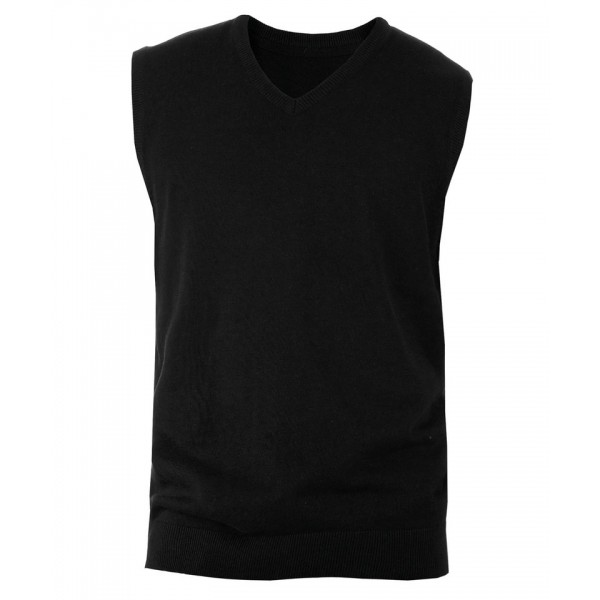 Kariban Men's sleeveless V-neck jumper