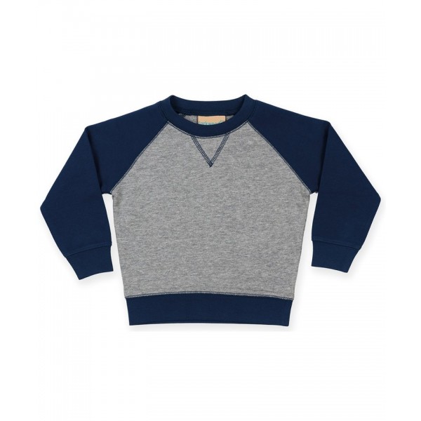 Larkwood Contrast raglan sweatshirt