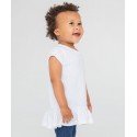 Larkwood Girl's frill t-shirt