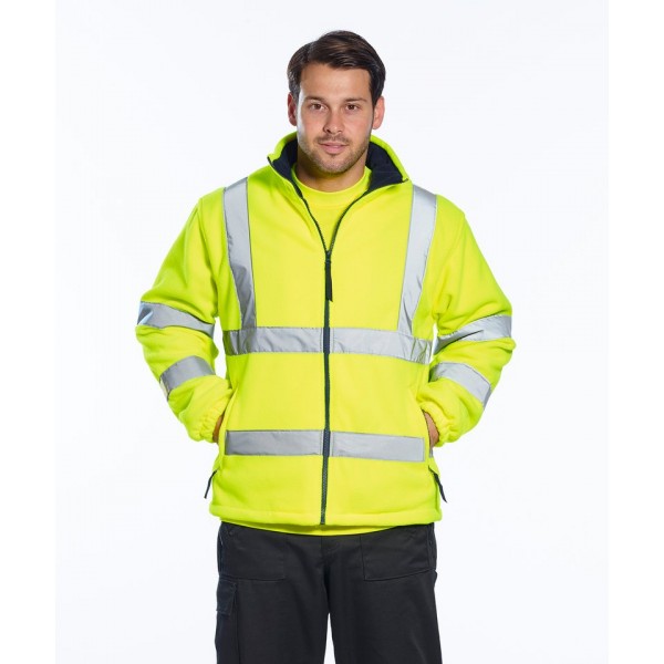Portwest Hi-vis mesh-lined fleece (F300)