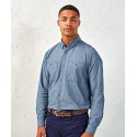 Premier Men’s Chambray shirt, organic and Fairtrade certified