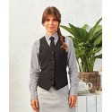 Premier Women's lined polyester waistcoat