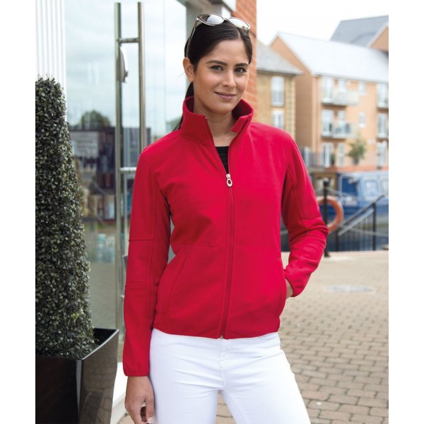 Result Women's Osaka combed pile softshell jacket