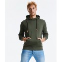 Russell Europe Pure organic high collar hooded sweatshirt