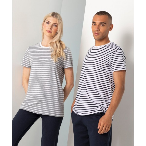 SF Unisex striped T