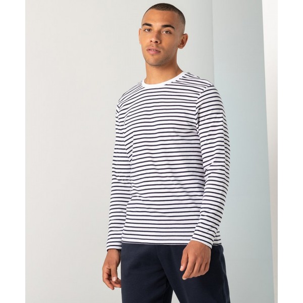 SF Unisex long-sleeved striped T