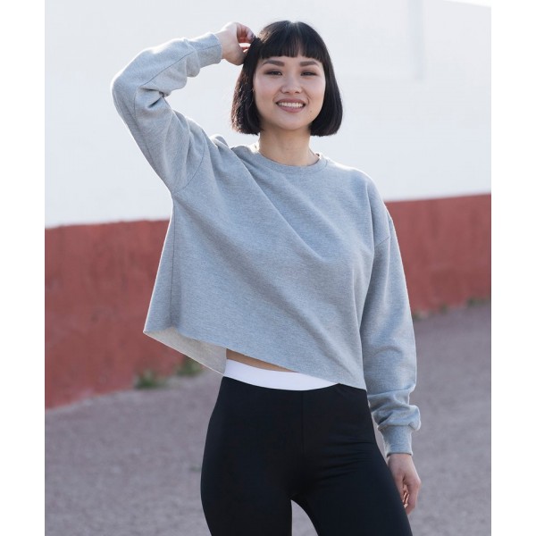 SF Women's cropped slounge sweat