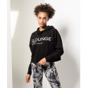 SF Women's cropped slounge hoodie