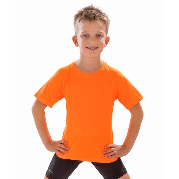 Spiro Junior performance aircool tee