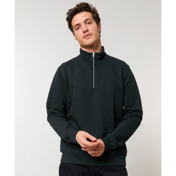 StanleyStella Stanley Trucker quarter-zip sweatshirt (STSM611)