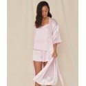 Towel City Women's satin robe