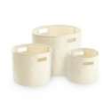 Westford Mill Canvas storage tubs