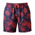 Colour: Navy/ Coral Print