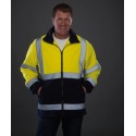Yoko Hi-vis heavyweight fleece jacket (HVK08)