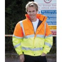 Yoko Hi-vis classic bomber jacket (HVP211)