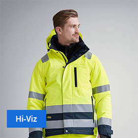 Hi-vis workwear and safety clothing