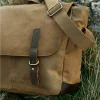 Quadra Heritage Waxed Canvas Messenger