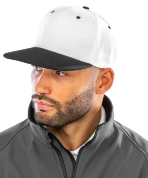 Result Core Bronx Original Flat Peak Snap Back Cap
