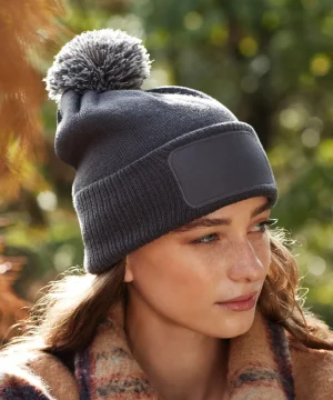 Beechfield Snowstar® Patch Beanie