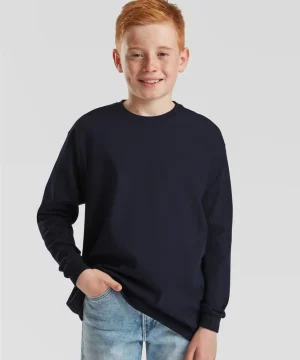Fruit Of The Loom Kid's Valueweight L/S T