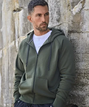 Tee Jays Men's Fashion Full Zip Hood