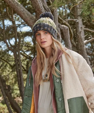 Beechfield Corkscrew Pom Pom Beanie