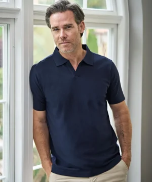 Tee Jays Men's Luxury Stretch V-Neck Polo