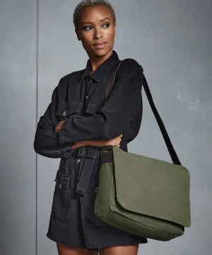 Quadra Vintage Canvas Despatch Bag