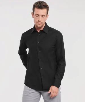 Russell Collection Men's L/Sleeve Oxford Shirt
