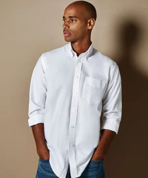 Kustom Kit Classic L/Sleeve Workwear Oxford Shirt