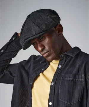 Beechfield Melton Wool Baker Boy Cap