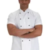 Dennys Removable Stud Short Sleeve Chef Jacket
