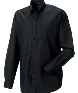 Alternative view of Russell Collection Men's L/Sleeve Oxford Shirt