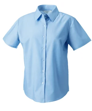 Alternative view of Russell Collection Ladies' S/Sleeve Oxford Shirt