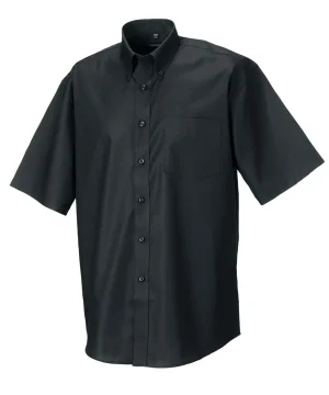 Alternative view of Russell Collection Men's S/Sleeve Oxford Shirt
