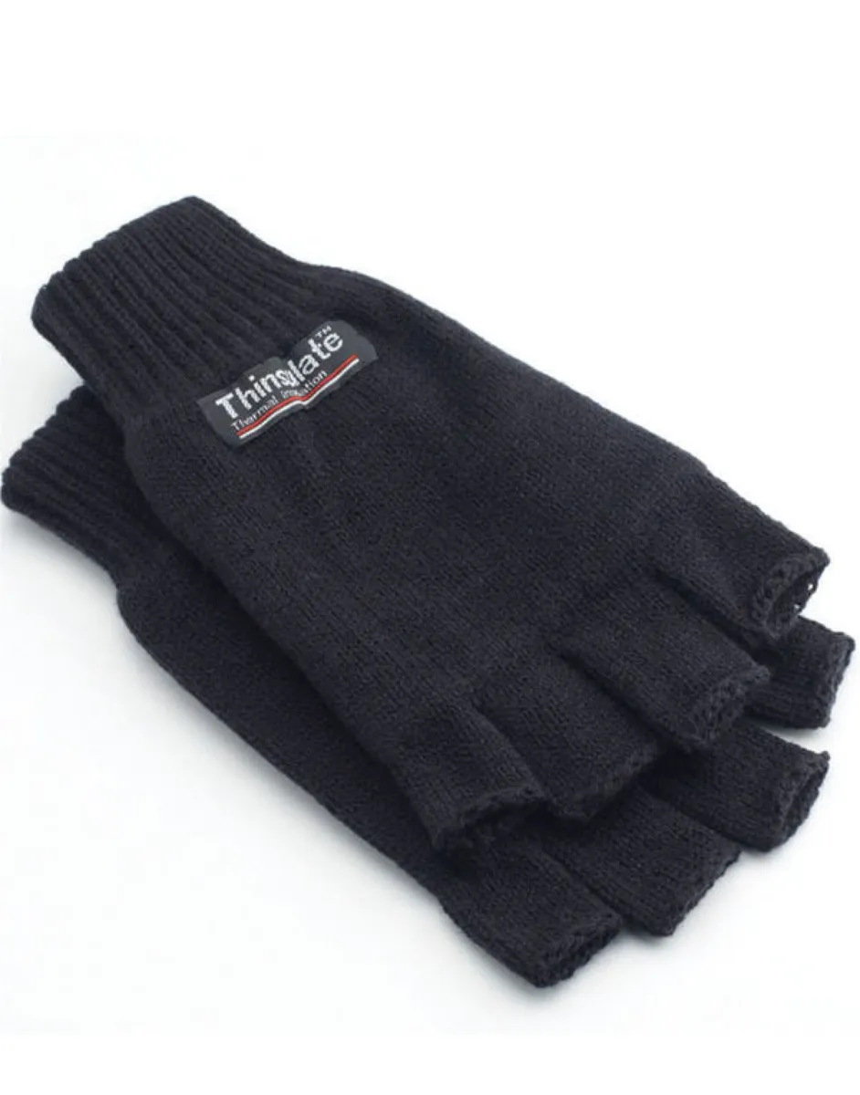 Yoko 3M Thinsulate Half Finger Gloves - Image 2
